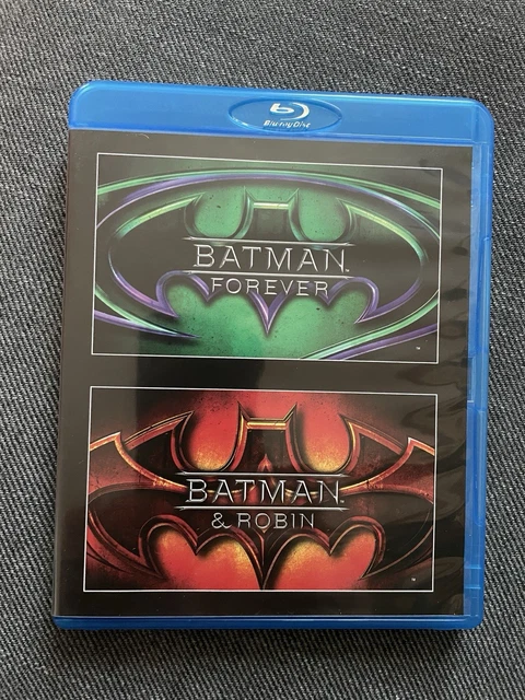 BATMAN FOREVER AND Batman & Robin [Blu-ray] Double Bill £11.29 ...