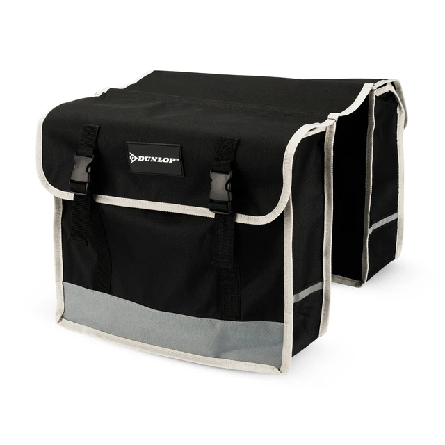 Accessoire Cyclisme Durable Sacoche Vélo Arrière Toile Cuir - Sac étanche Porte-bagage Grande Capacité Sac Porte-bagage Toile Cuir