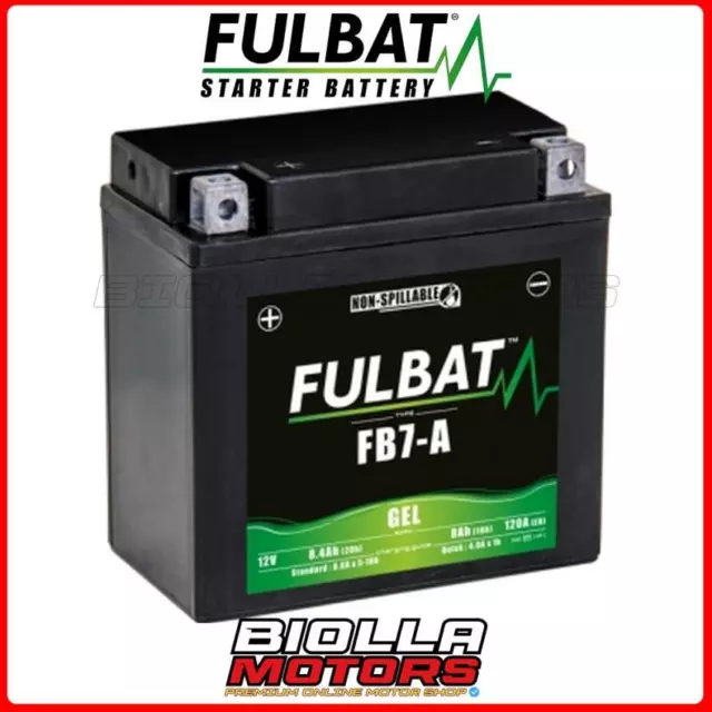 Fb7-A Batteria Fulbat Gel Suzuki Gn 125E 125 1997 Yb7-A 42550992