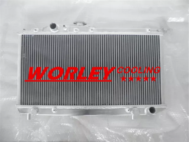 Aluminum radiator for Toyota Celica ST165/ST162 GT-4 3S-GTE MT 1986-1992 2.0 L4