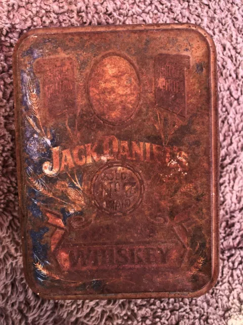 VINTAGE Jack Daniels Whiskey Tin Box