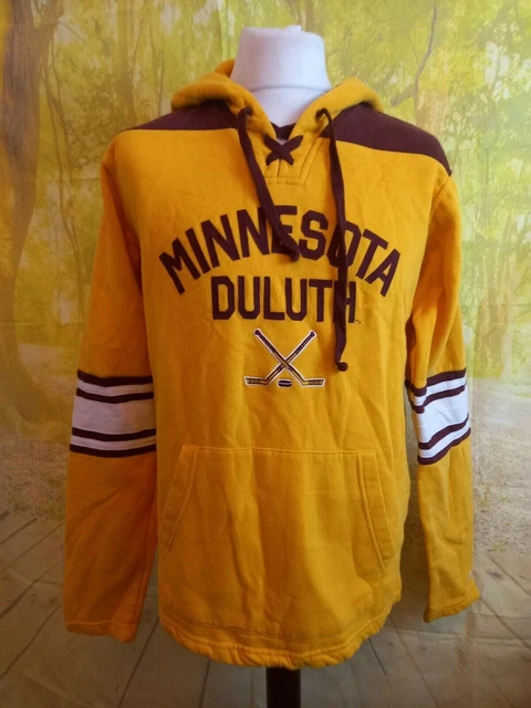 UMD UNIVERSITY OF Minnesota Duluth Bulldogs Ice Hockey Hoodie UK