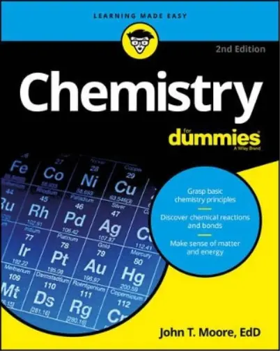 John T. Moore Chemistry For Dummies (Poche)