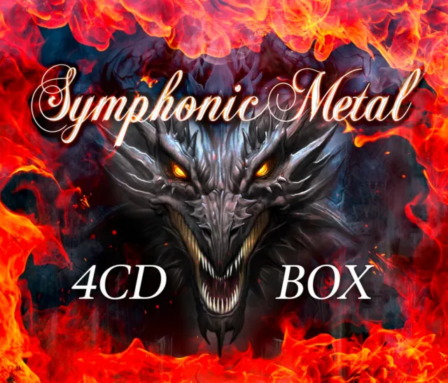 CD Symphonic Metal Box From Various Artists 4CDs