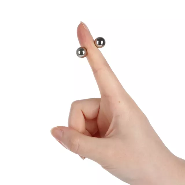 2 pz/1 paio di forti sfere magnetiche capezzolo morsetti petto