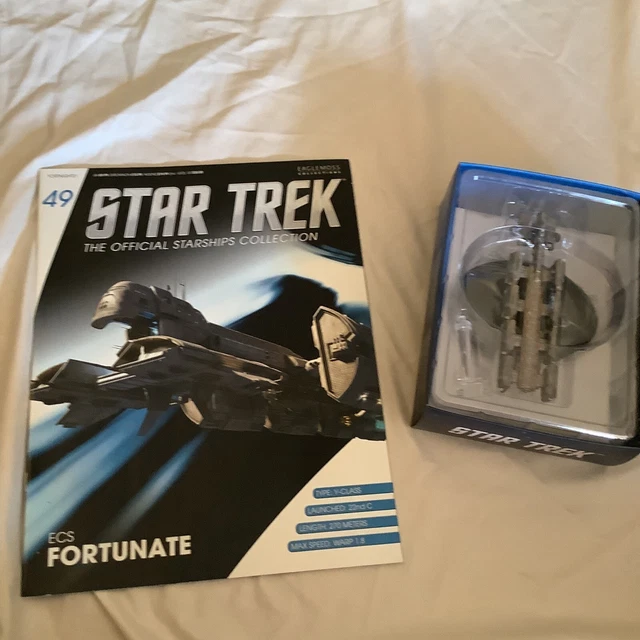 STAR TREK STAR SHIPS COLLECTION ISSUE 49 ECS FORTUNATE eaglemoss