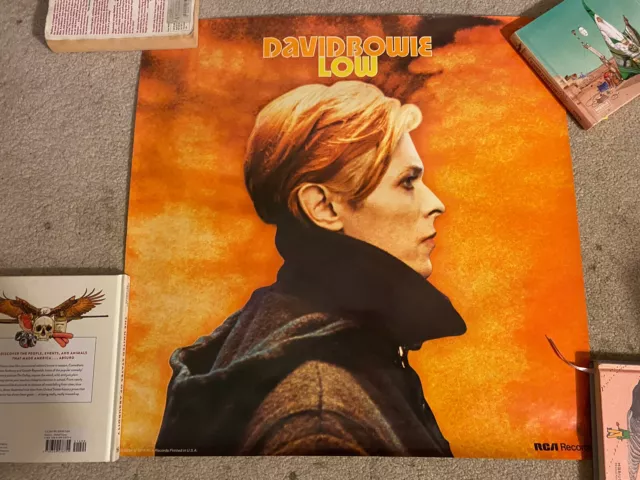 David Bowie 1976 Low Promo 22x22” Poster *HOLY GRAIL!!!* RARE