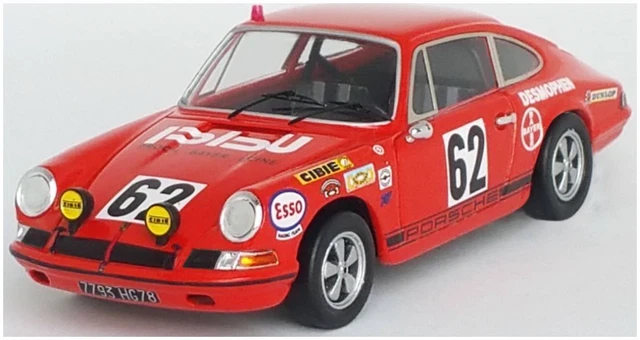 Trofeu DSN153 Porsche 911 24h Le Mans 1970 No.62 – Échelle 1/43, Résine, Prévente