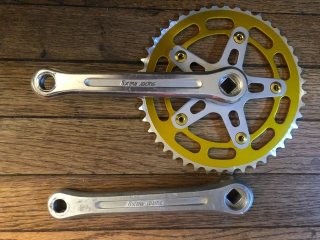 パーツ Sugino Super Maxy 170mm BMX NOS Vintage SUGINO Super Maxy