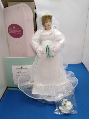 Ashton Drake Century of beautiful brides Heather doll by Sandra Bilotto, boxed