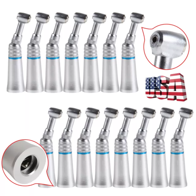 1-15 NSK Style Dental Low Speed Contra angle 1:1 Push Handpiece External HSa
