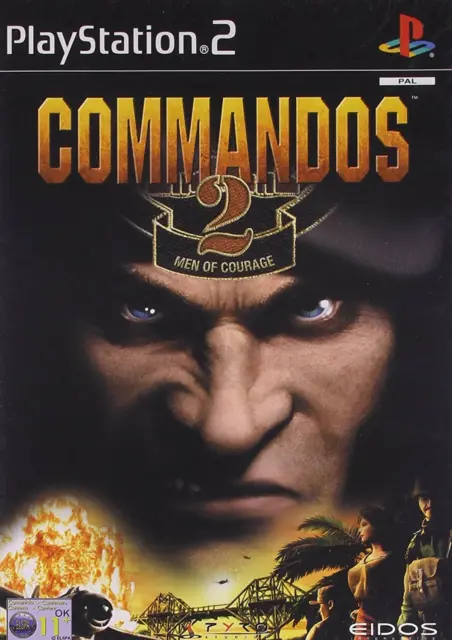 Commandos 2 Men Of Courage - Playstation 2 Ps2 Game - Complete  *Pre-Owned *Ref3