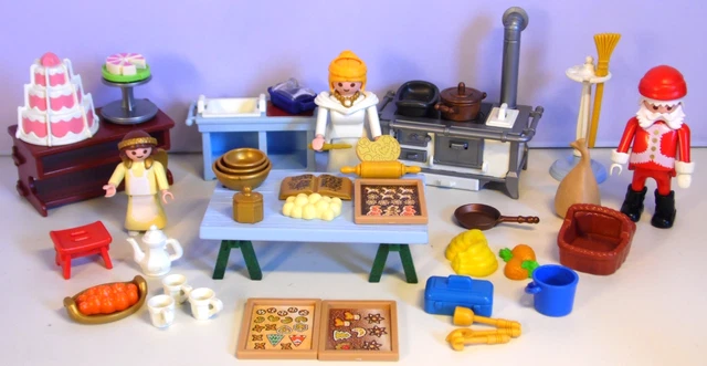 PLAYMOBIL DE CALENDARIO de Adviento 3978 Navidad Panadería Figuras