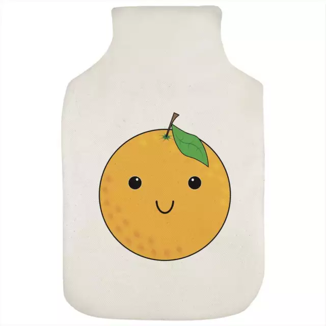 'Linda cara de fruta naranja' Botella de Agua Caliente Funda (HW00028863)