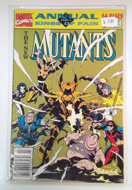 The New Mutants Annual #7 Marvel Comics (1991) NM- 1st Print Comic Book