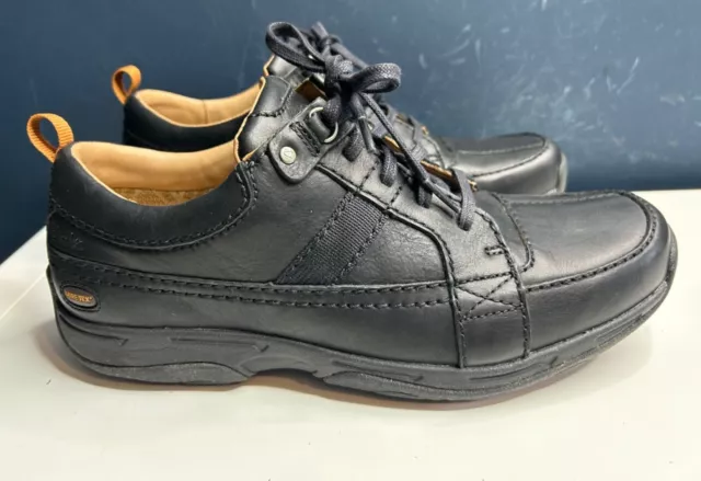 MENS CLARKS ACTIVE Air Scopic Way Leather Shoes Uk Size 9.5 Wide