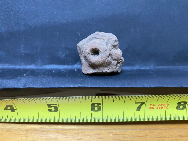 Puerto Rico, Pre-1500s, PRE-COLOMBIAN Taino, Small SHARD / Fragmento, Barro