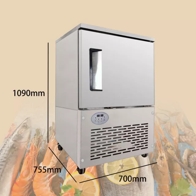 Vaseni Blast Freezer 5 Trays ,Chest Freezer,Blast Chiller 150L for Seafood