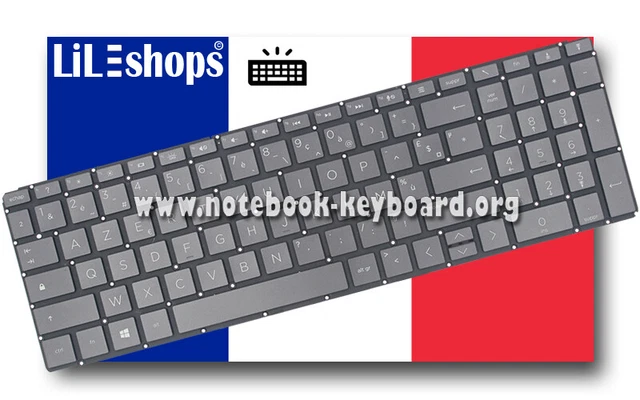 Clavier FRANÇAIS AZERTY pour HP Pavilion X360 14-CD / 14-CE / 14-CM / 14-DA / 14-DK / 14-CK / 14-CC - 2B-ABJ07I611 L15600-051 L23239-051
