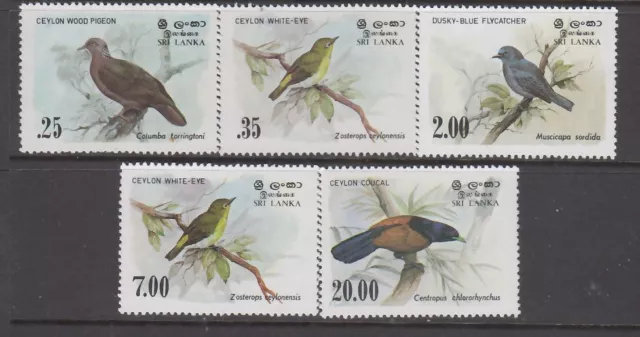 Sri Lanka - Birds (2nd Series) (MNH) 1983 (CV $8)