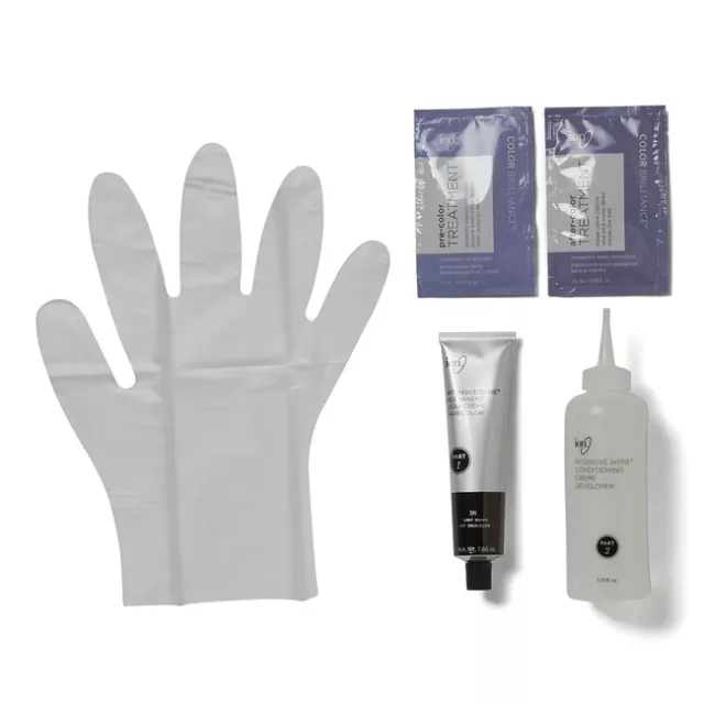 Ion Intensive Shine Permanent Liqui-Creme Hair Color Kit Fade Resistant Gray 3