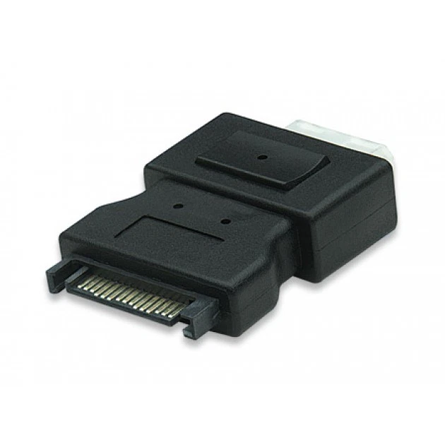 Xiatiaosann Confezione Da 10 SATA A Molex, 4 Pin LP4 Maschio A Doppio Adattatore Per Cavo Di Alimentazione Da 15 Pin SATA Femmina Per Unità DVD Disco Rigido SATA, 15 Cm 6 Pollici - Foto 9