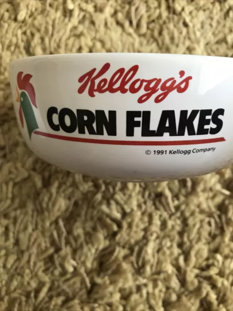 Vintage Kellogg’s Cornflakes Cereal Bowl - 1991