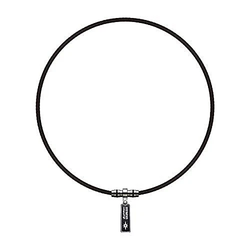 Collar PHITEN Cuello RAKUWA X100 Colgante Top Negro 42cm