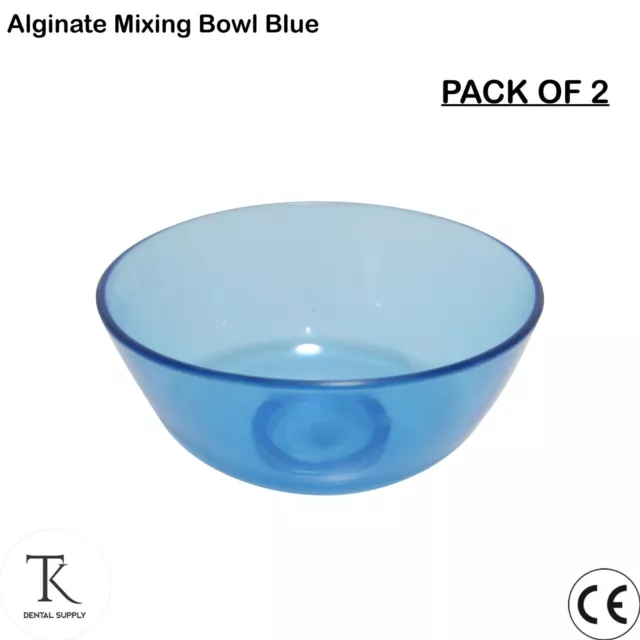 Dentaire Instrument à Laboratoire Bols à Mélanger Alginate Mixing Bowl Set Of 2