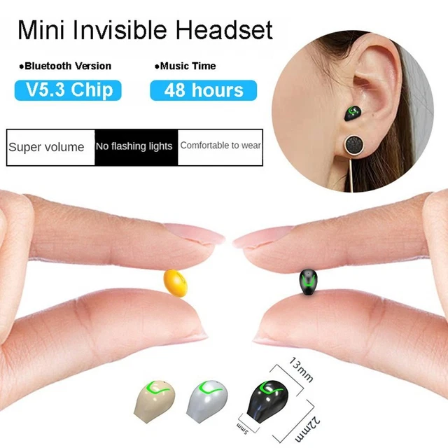 Mini invisible bluetooth earbud online