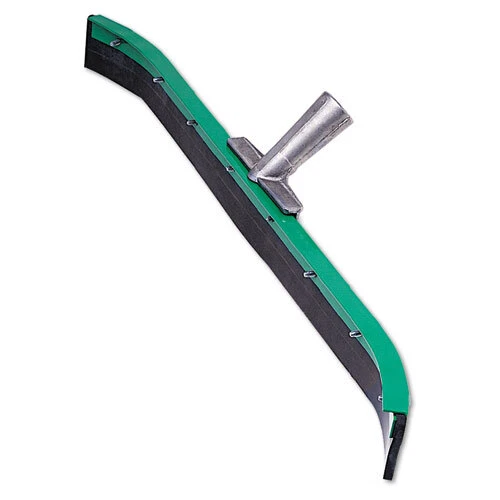 Unger Aquadozer Heavy-Duty Floor Squeegee, 24" Wide Blade, Case Pack Of 6