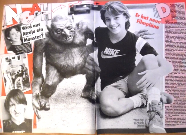 NOAH HATHAWAY - Atreju --- 2x A4 Bravo Clipping B 749