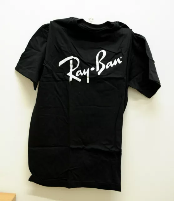 T-Shirt Ray Ban Uomo Nera Taglia S