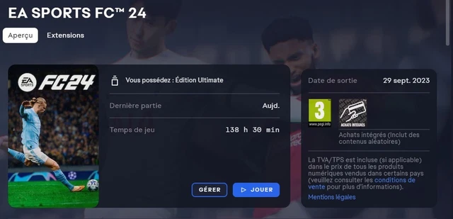 FIFA 21 Édition Standard pour PS4 & PS5 (Compte PSN