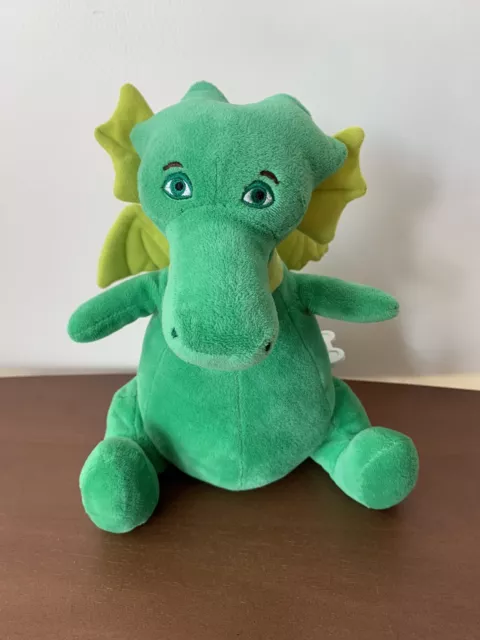 Puff the Magic Dragon 10” Plush Wind Up Musical Stuffed 2012 Head Moves Rare