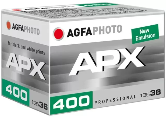 AgfaPhoto APX 400 Pro black and white Film 135 35mm - 36 Exposures