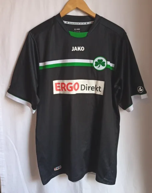 Greuther Furth Football Shirt SpVgg 2012-13 Black Away Jersey Size Large