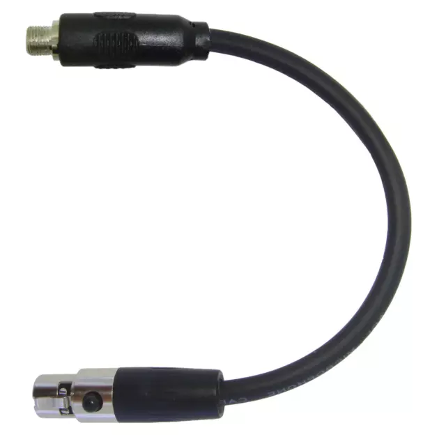Sennheiser 3,5 mm Verriegelungsbuchse auf Shure TA4F 4-polig Mini XLR Mikrofon Adapter 2