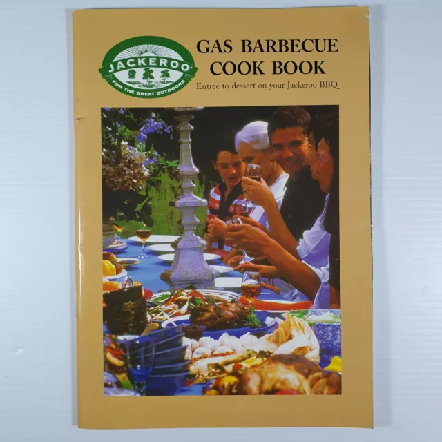 Jackeroo Gas Barbecue Cookbook BBQ Barbeque Stove Cooking