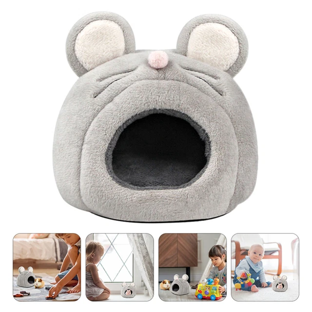 1Pc Hamster warmes Pet Burrow für Kleine Hunde Welpen Bett Höhle Hamster Warme