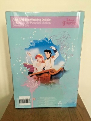 Disney Ariel And Eric Wedding Doll Set, The Little Mermaid, Brand New In Box New 7
