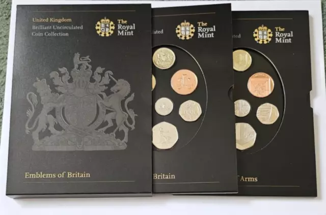 UK 2008 Two Set Coin Collection , 14 Coins, , Bright Uncirculated{L125}
