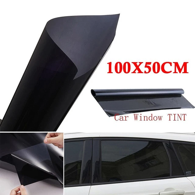 Pellicola colorata universale auto car home office vetro casement protezione solare 50*100 cm