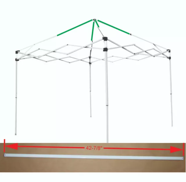 Ozark Trail 10 x 10 Canopy Walmart First Up top peak truss bar replacement part