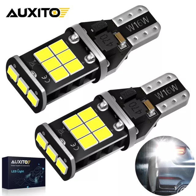 Auxito 2X T10 T15 Car Bulbs Led Error Free Canbus Smd Xenon W5W Side Light Bulb