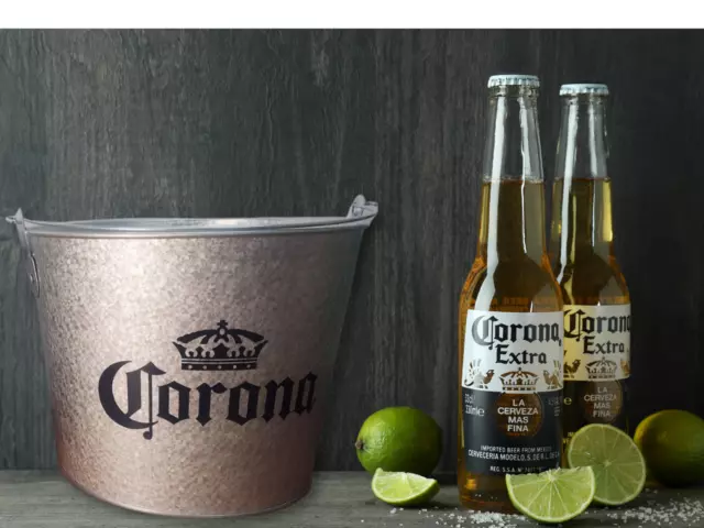 Corona Beer Bucket With Built In Bottle Opener -  *Pick your Quantity*