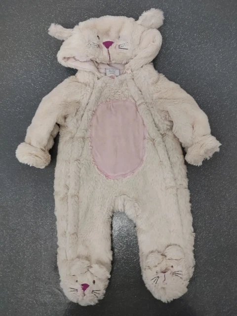 Cappotto bambina pelliccia sintetica rock addio bambino tutto in un cappotto 3-6 mesi