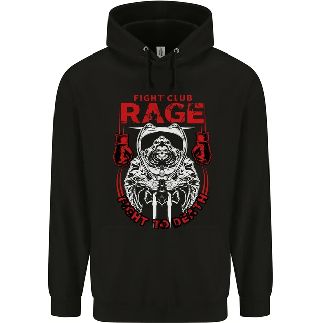 Fight Rage MMA Mixed Martial Arts Muay Thai Childrens Kids Hoodie