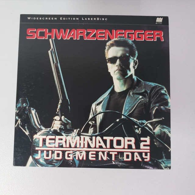 TERMINATOR 2 Judgment Day Widescreen Edition Laser Disc Digital Sound Arnold S