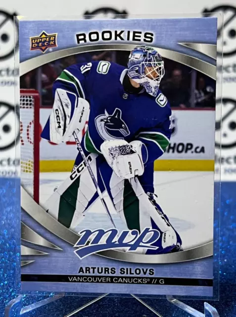 2023-24 Upper Deck Mvp Arturs Silovs # 235 Rookie Vancouver Canucks Hockey Card